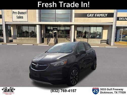 Ebony Twilight Metallic 2022 Buick Encore Preferred