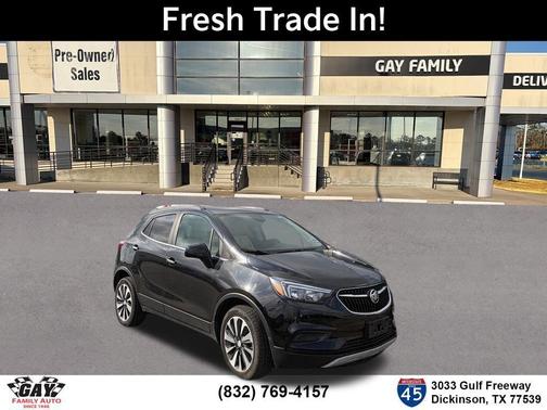Ebony Twilight Metallic 2022 Buick Encore Preferred