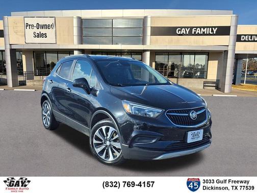 Ebony Twilight Metallic 2022 Buick Encore Preferred