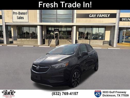 Ebony Twilight Metallic 2022 Buick Encore Preferred