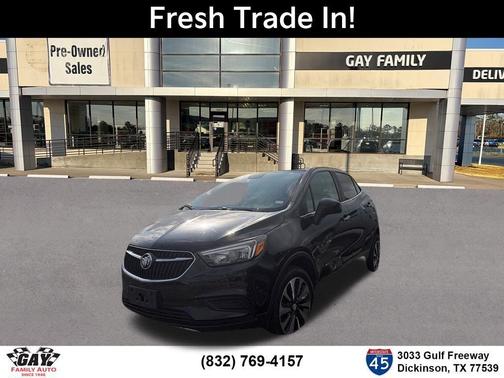 Ebony Twilight Metallic 2022 Buick Encore Preferred