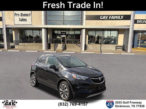 Ebony Twilight Metallic 2022 Buick Encore Preferred