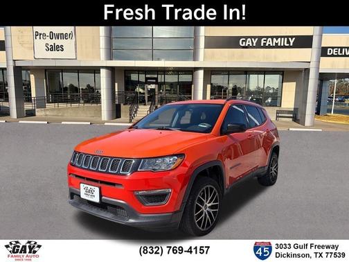 Spitfire Orange Clearcoat 2018 Jeep Compass Sport
