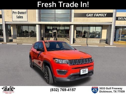 Spitfire Orange Clearcoat 2018 Jeep Compass Sport