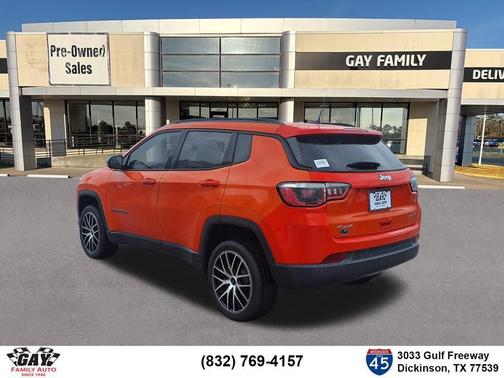 Spitfire Orange Clearcoat 2018 Jeep Compass Sport