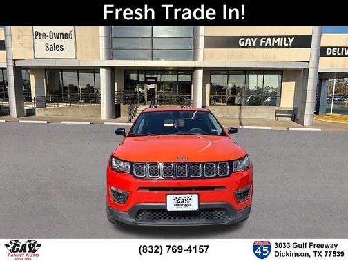Spitfire Orange Clearcoat 2018 Jeep Compass Sport