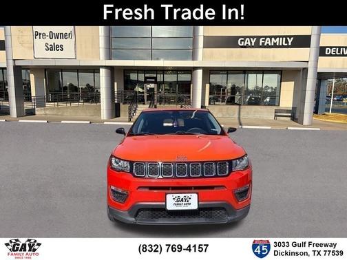 Spitfire Orange Clearcoat 2018 Jeep Compass Sport