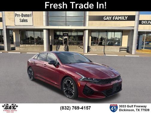 Passion Red 2021 Kia K5 GT-Line