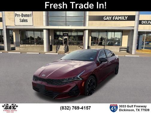 Passion Red 2021 Kia K5 GT-Line