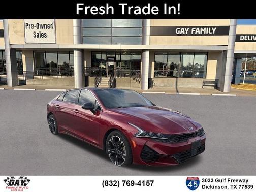 Passion Red 2021 Kia K5 GT-Line