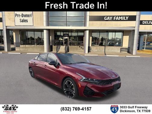 Passion Red 2021 Kia K5 GT-Line