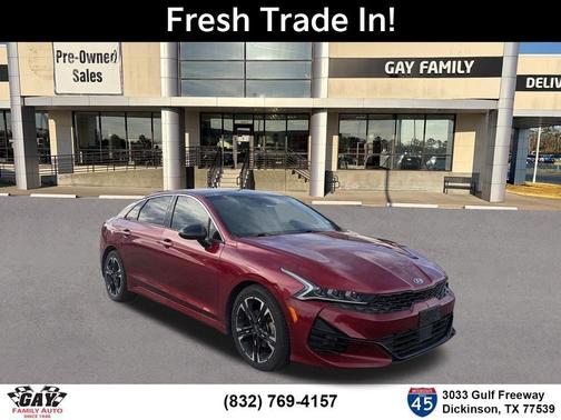 Passion Red 2021 Kia K5 GT-Line