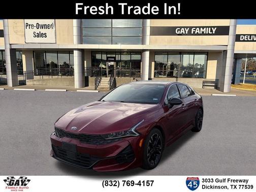 Passion Red 2021 Kia K5 GT-Line