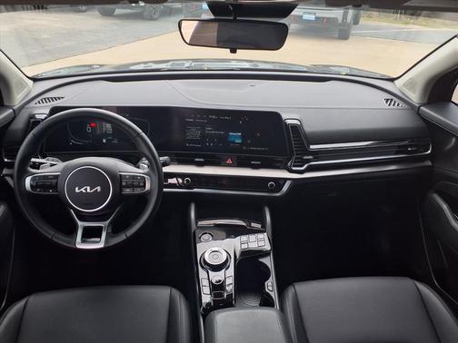 Gray 2024 Kia Sportage Hybrid EX