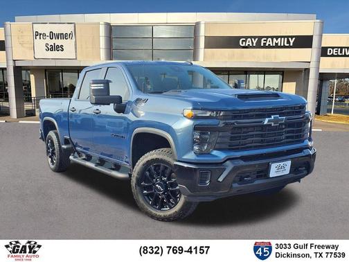 Lakeshore Blue 2025 Chevrolet Silverado 2500 Custom