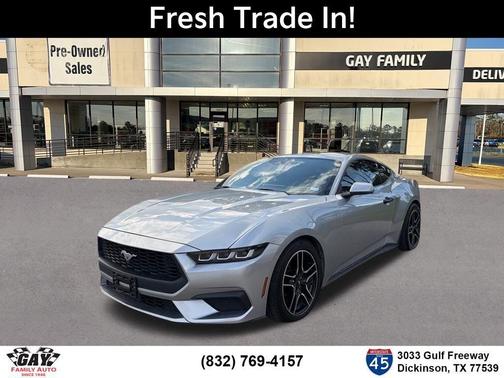 Silver Metallic 2024 Ford Mustang EcoBoost