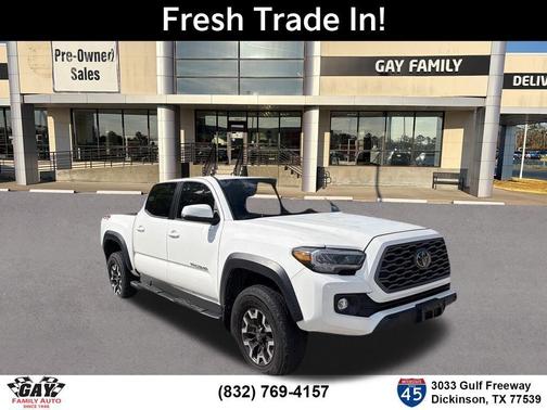 Super White 2021 Toyota Tacoma TRD Off Road