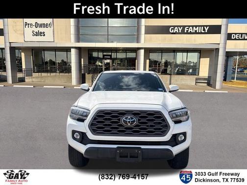 Super White 2021 Toyota Tacoma TRD Off Road