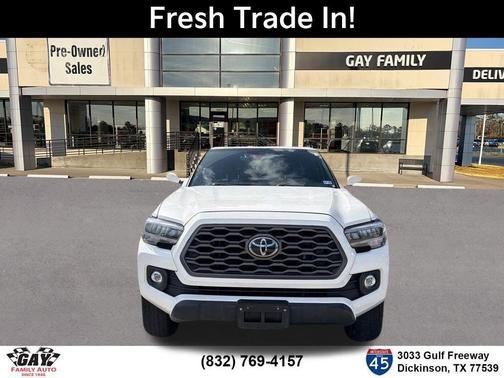 Super White 2021 Toyota Tacoma TRD Off Road