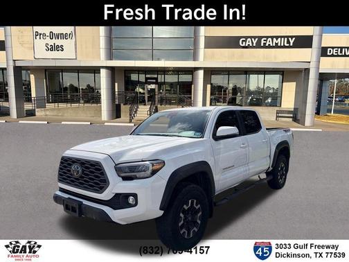 Super White 2021 Toyota Tacoma TRD Off Road
