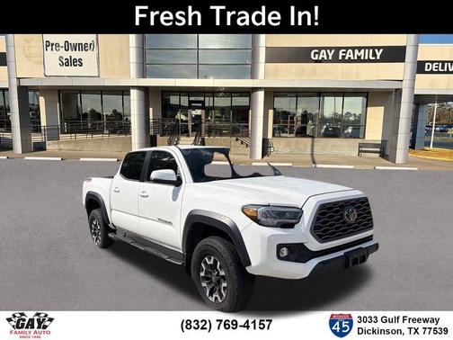 Super White 2021 Toyota Tacoma TRD Off Road