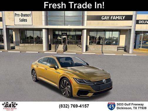 Kurkuma Yellow Metallic 2019 Volkswagen Arteon 2.0T SE R-Line