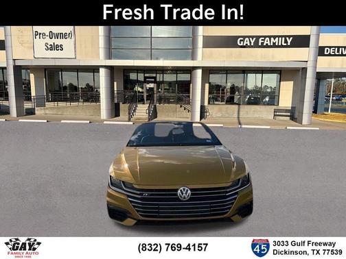 Kurkuma Yellow Metallic 2019 Volkswagen Arteon 2.0T SE R-Line