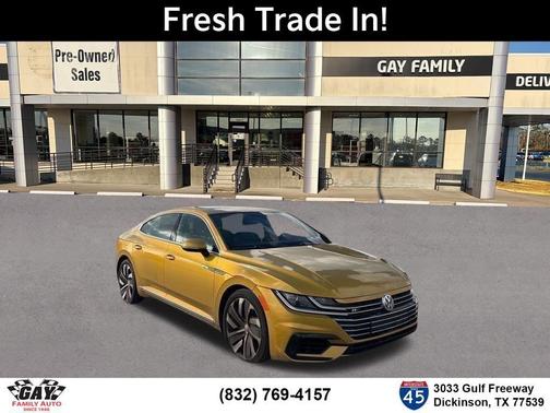 Kurkuma Yellow Metallic 2019 Volkswagen Arteon 2.0T SE R-Line