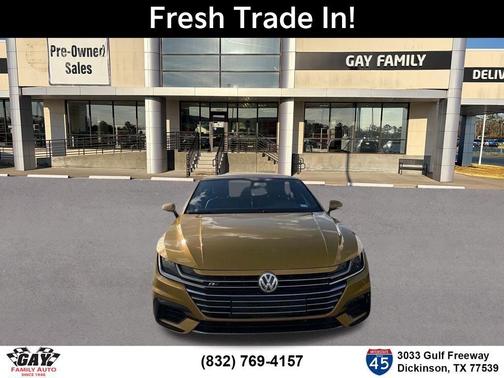 Kurkuma Yellow Metallic 2019 Volkswagen Arteon 2.0T SE R-Line
