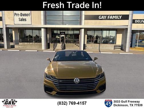 Kurkuma Yellow Metallic 2019 Volkswagen Arteon 2.0T SE R-Line