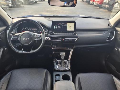 Neptune Blue 2023 Kia Seltos SX