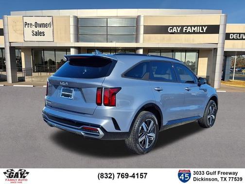 Silver 2023 Kia Sorento EX