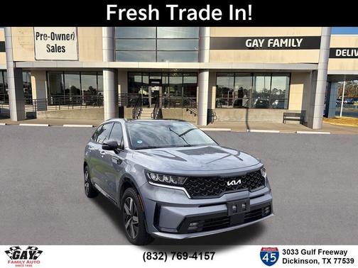 Silver 2023 Kia Sorento EX