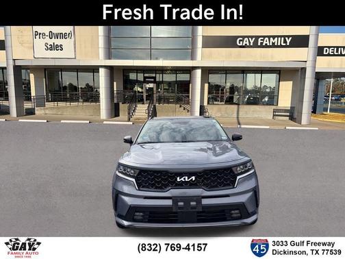 Silver 2023 Kia Sorento EX