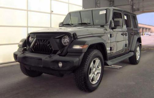 Gray 2018 Jeep Wrangler Unlimited Sport S