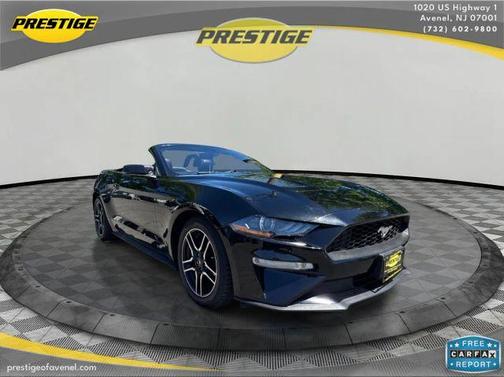 Black 2019 Ford Mustang EcoBoost Premium