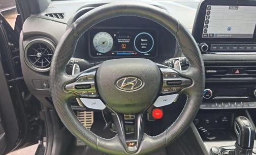 Black 2023 Hyundai Kona N Base