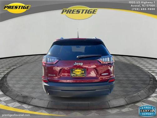 Red 2019 Jeep Cherokee Latitude Plus
