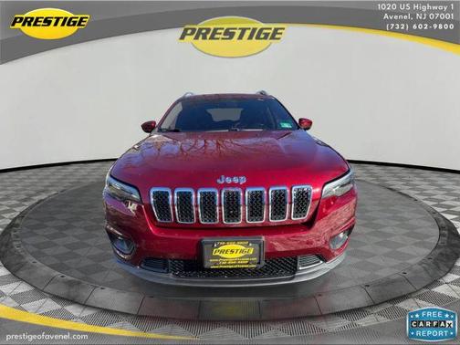 Red 2019 Jeep Cherokee Latitude Plus
