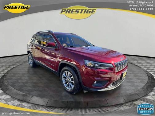 Red 2019 Jeep Cherokee Latitude Plus