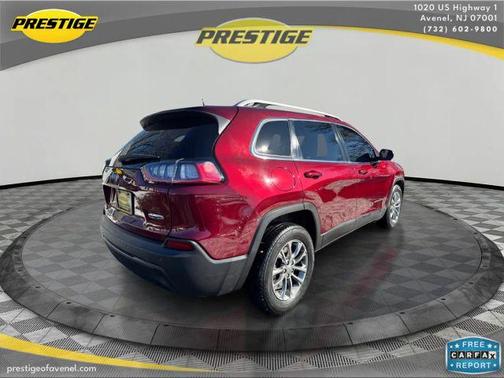 Red 2019 Jeep Cherokee Latitude Plus