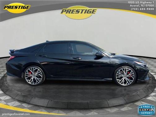 Blue 2022 Hyundai ELANTRA N Base