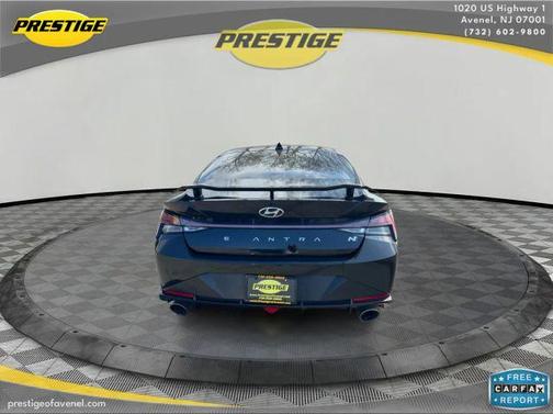 Blue 2022 Hyundai ELANTRA N Base