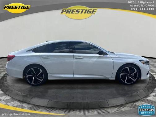 White 2022 Honda Accord Sport SE