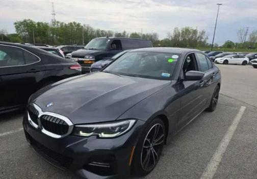 Gray 2021 BMW 330 i xDrive