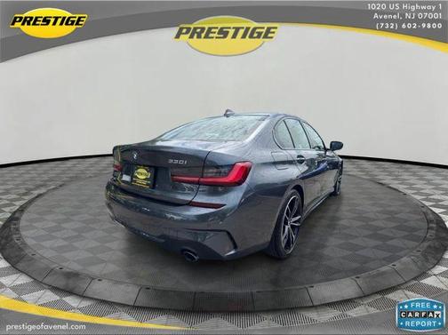 Gray 2021 BMW 330 i xDrive