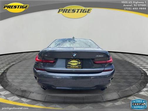 Gray 2021 BMW 330 i xDrive