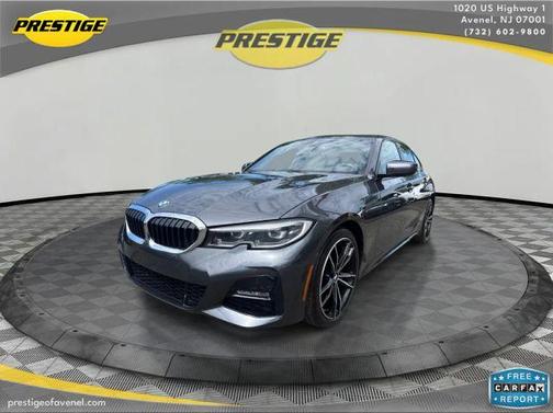 Gray 2021 BMW 330 i xDrive