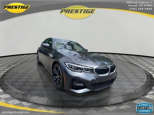 Gray 2021 BMW 330 i xDrive