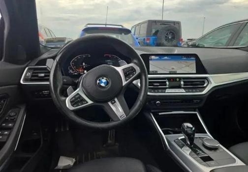 Gray 2021 BMW 330 i xDrive